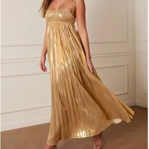 harvest nights plisse empire maxi dress Vici | Dresses | Harvest Nights Plisse Empire Maxi Dress